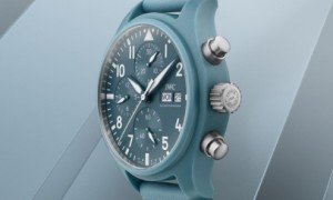 IWC万国表飞行员系列TOP GUN  新增两款浅蓝色计时腕表